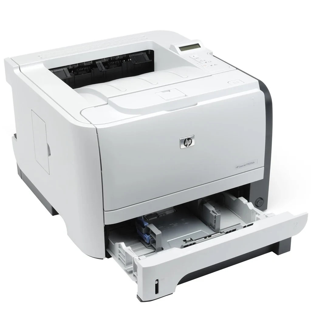 HP LaserJet P2055DN Monochrome Printer – Fast, Duplex, Ethernet
