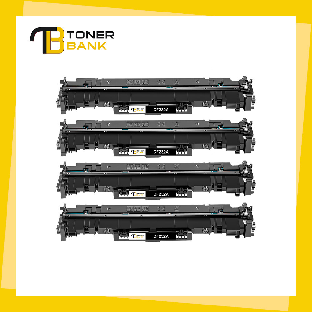 1-4PK Drum Compatible With HP 32A CF232A LaserJet Pro M203dw M203dn MFP M227sdn
