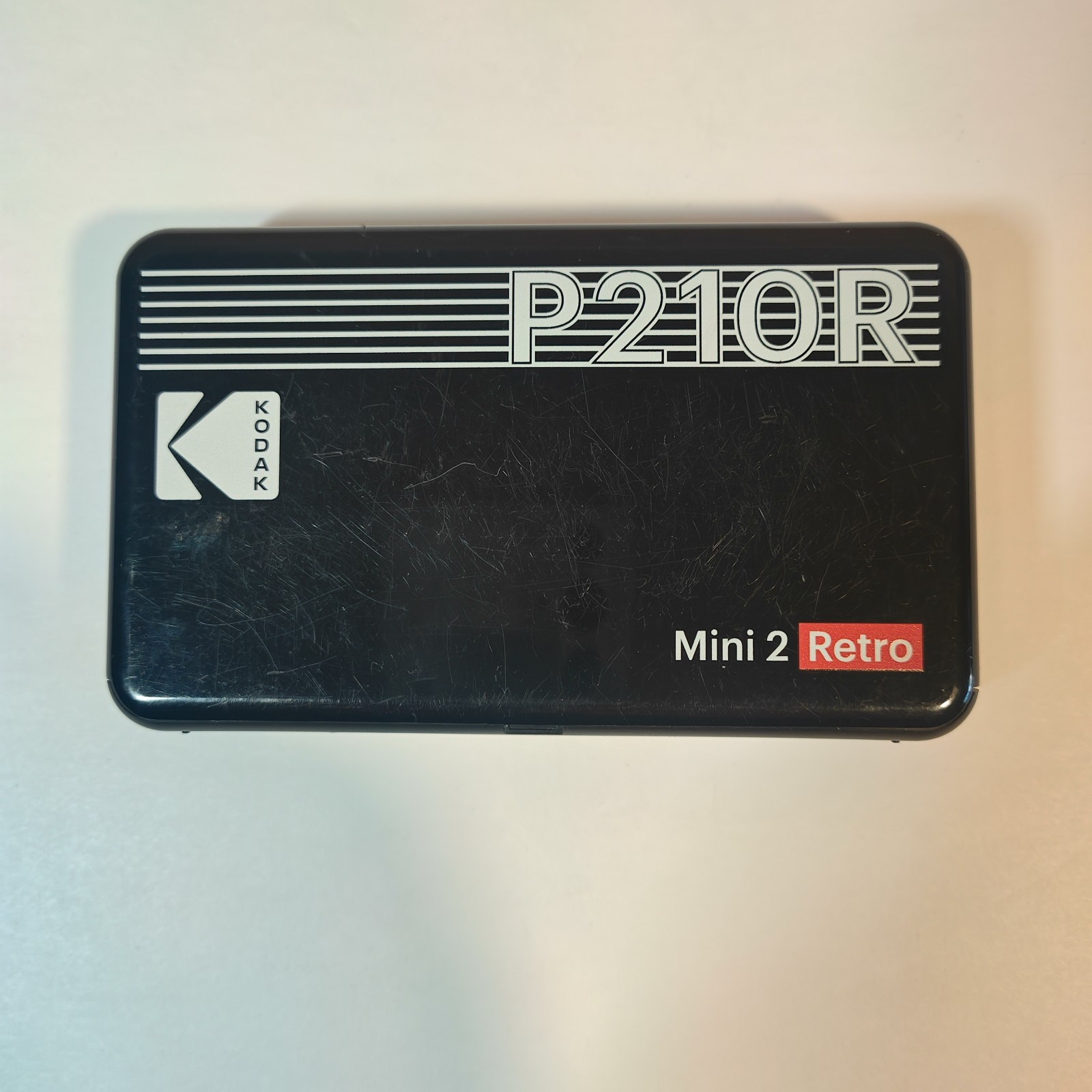 Kodak Mini 2 Retro P210RB Black Wireless Portable Photo Printer 2.1×3.4 Inch
