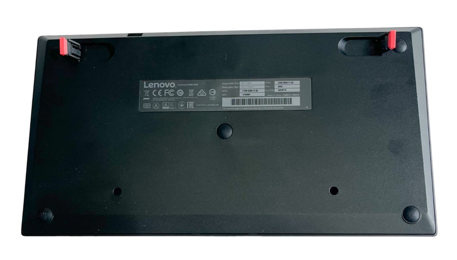 Lenovo ThinkPad Trackpoint Compact USB Keyboard KU-1255 US English Brand New