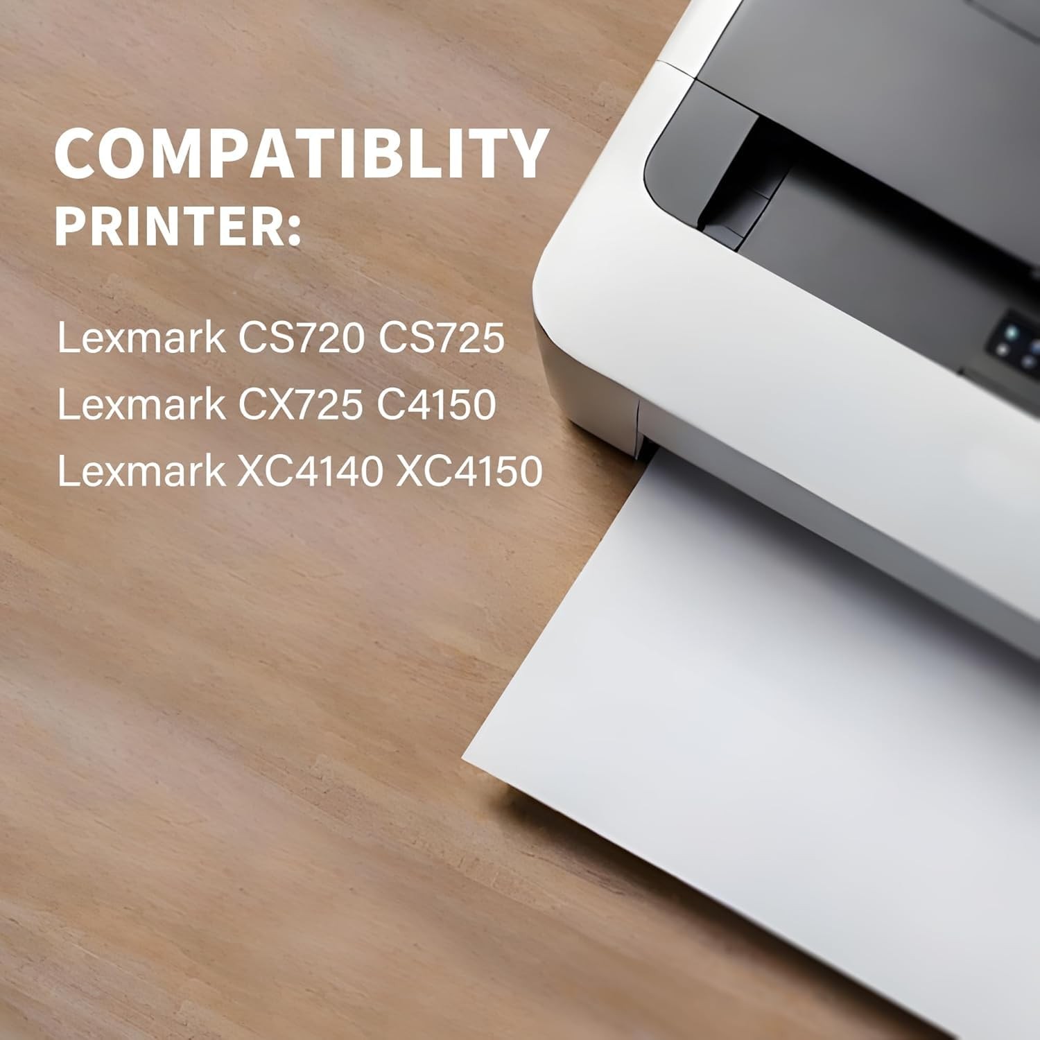 41X0252 Fuser Unit Compatible for Lexmark CS720 CS725 CX725 Large, Black