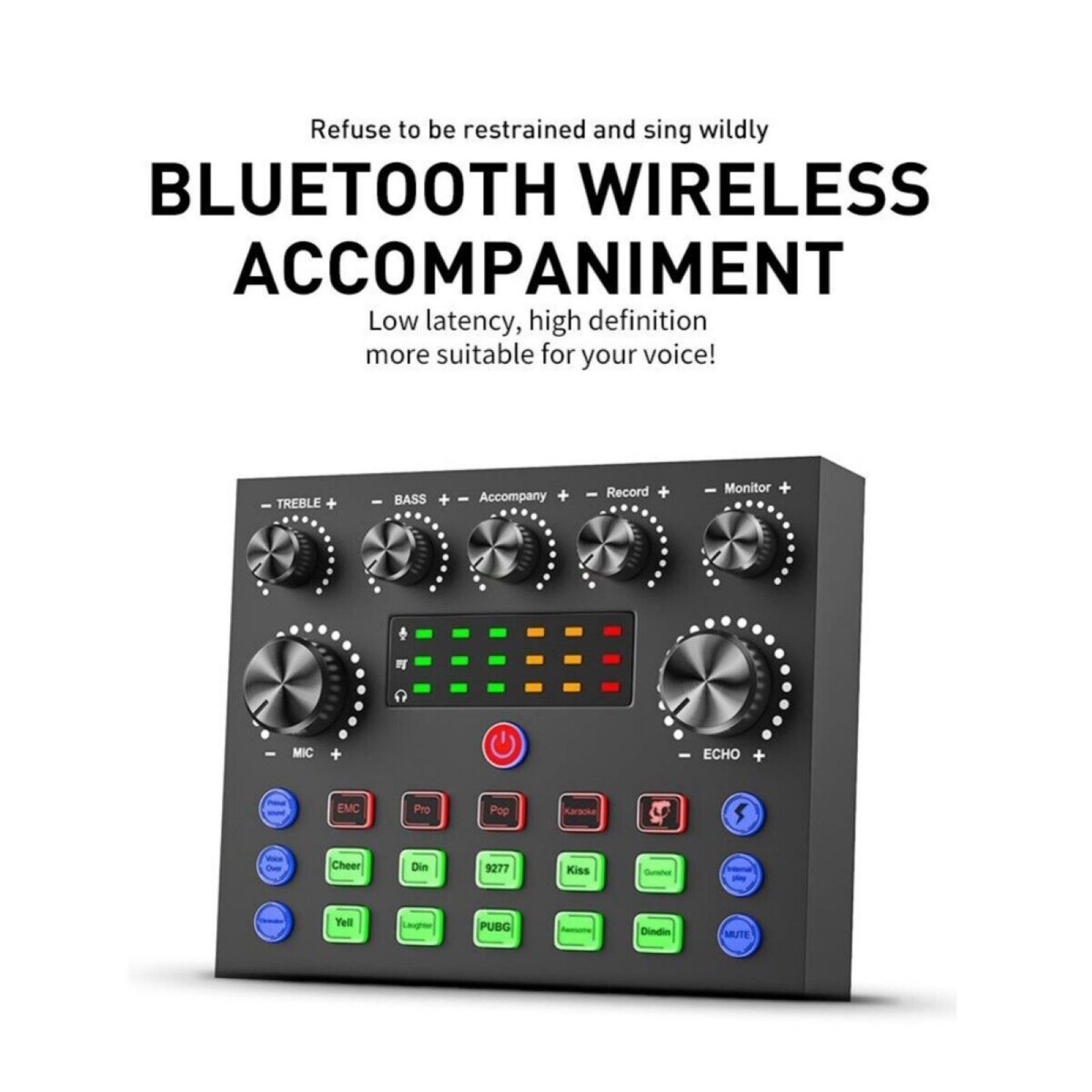 USB Interface External Sound Card Live Broadcast Microphone Audio Card Equipment