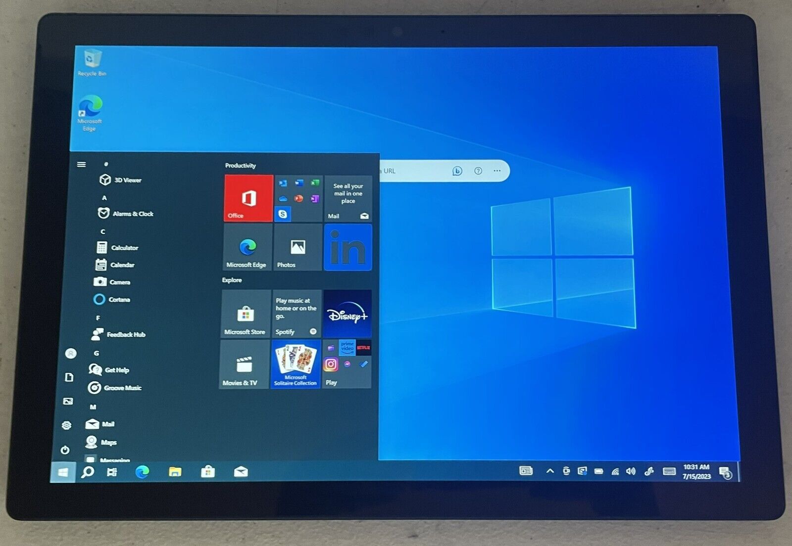 Microsoft Surface Pro 4 12.3″ i5/i7-6300U/6650U 128GB 256GB 512GB 1TB Wins10 Pro