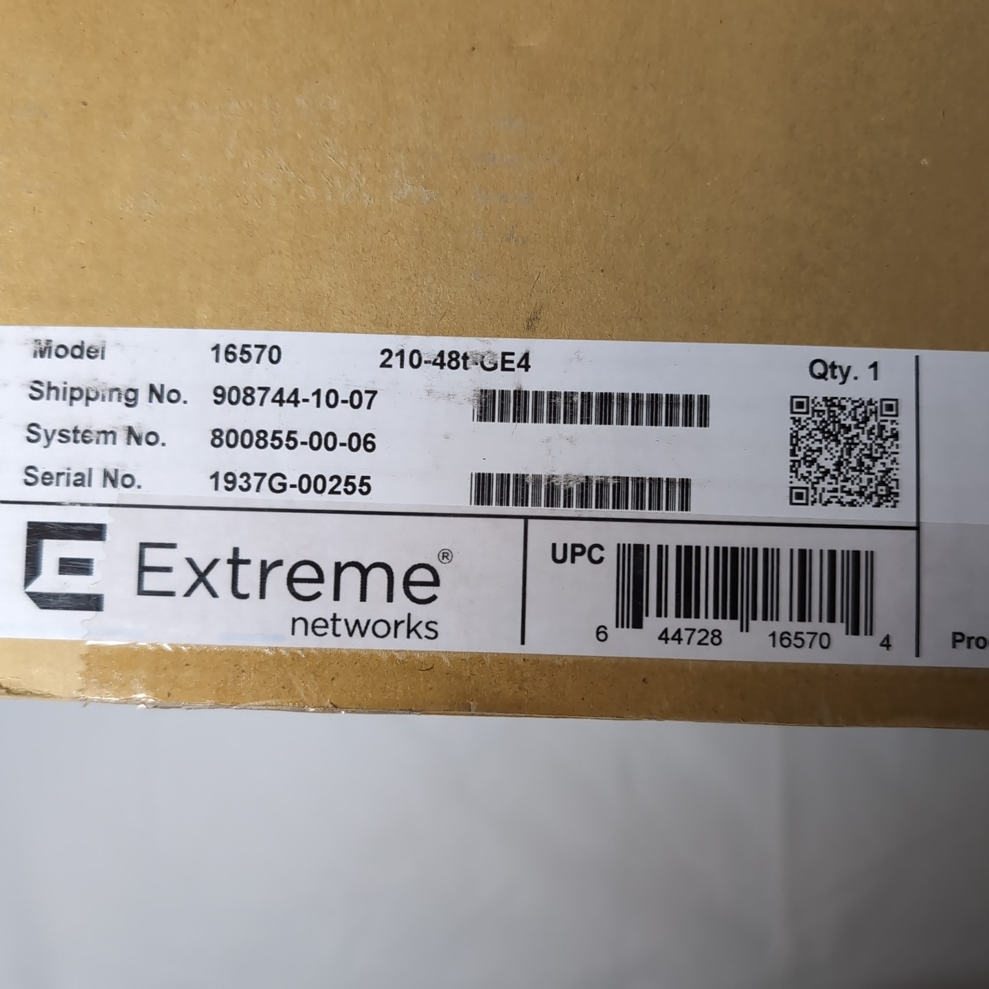 Extreme 210-24p-GE2 24 Port PoE+ Managed Switch 185W 2x SFP New