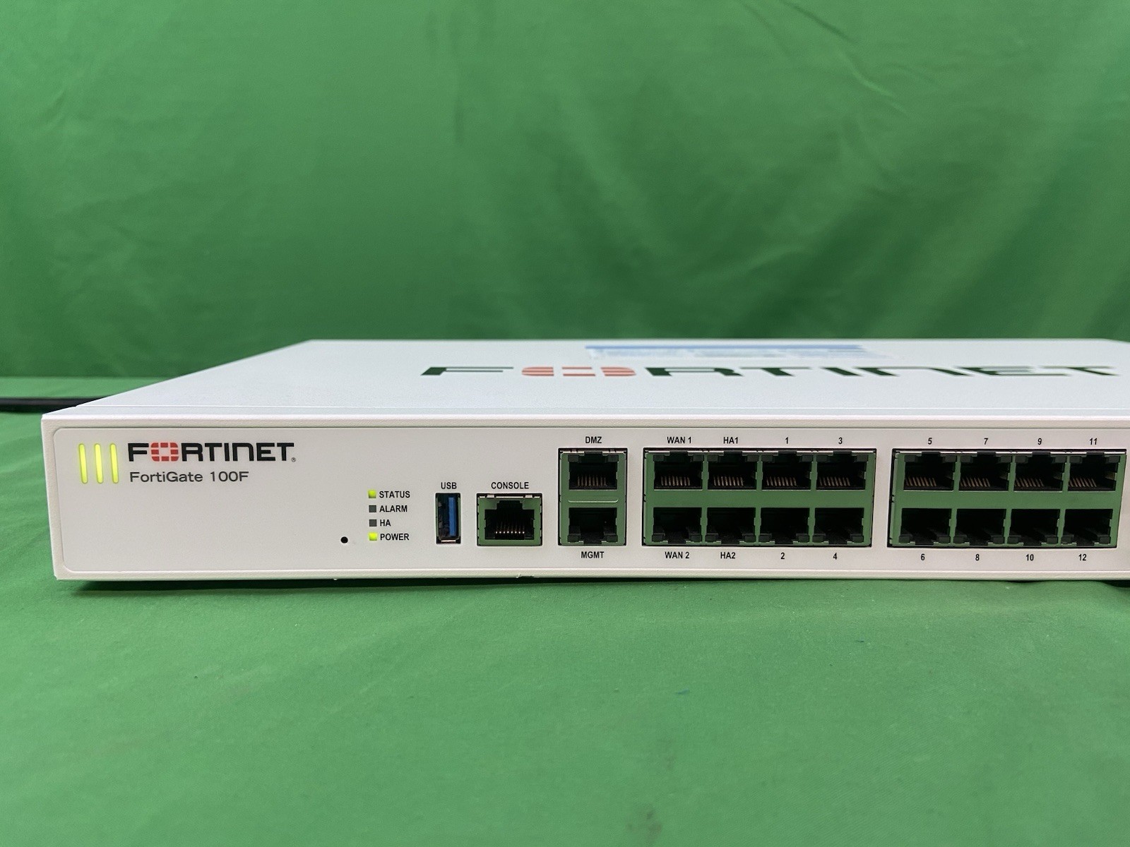 Fortinet FortiGate 100F Network Security Firewall – FG-100F W’Power Cord