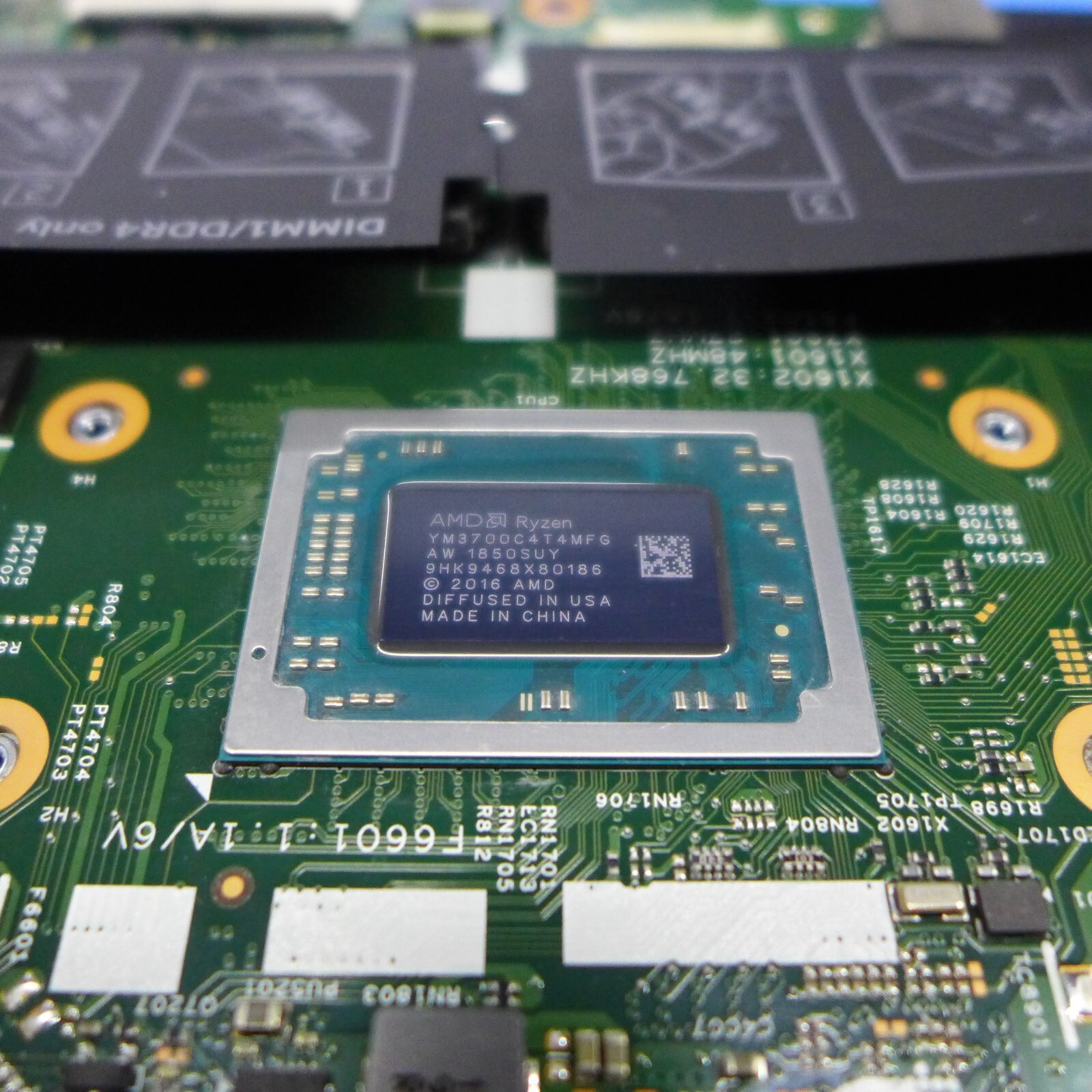 Genuine Dell Inspiron 5585 Laptop Motherboard AMD Ryzen 7 3700U MNN1K