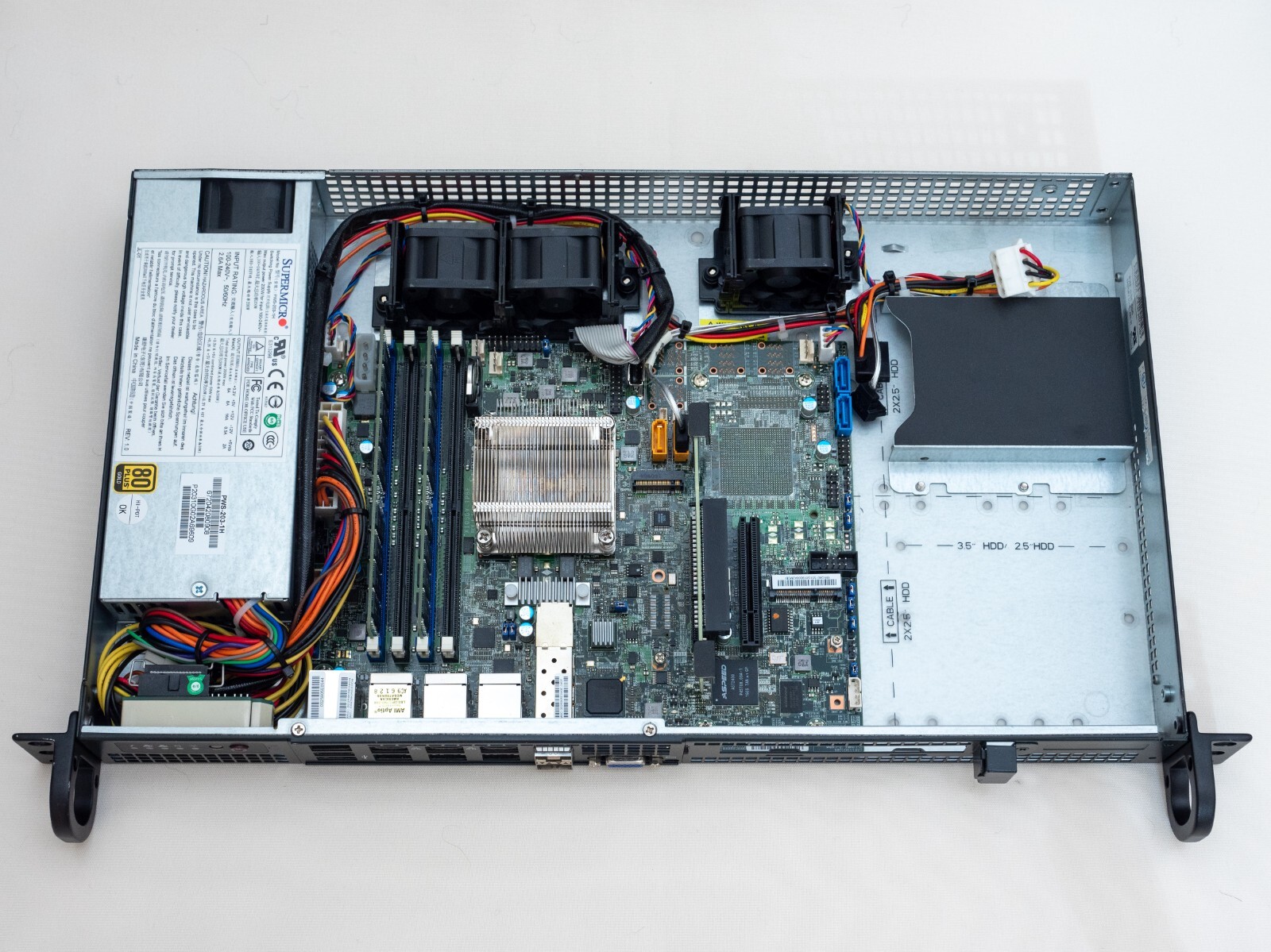 Supermicro 5018D-FN8T Xeon D-1518 4-Core 10GbE Server X10SDV-TP8F + 32GB ECC RAM