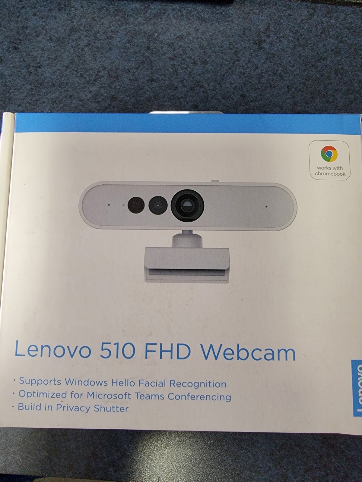 Lot of 12 – Lenovo 510 FHD Webcam (GXC1D66063) – SEE DESCRIPTION