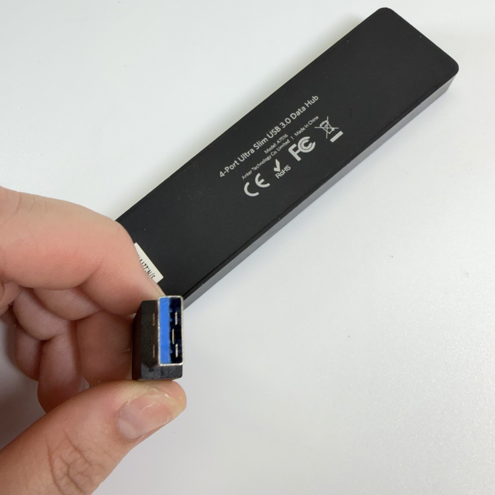 Anker 4-Port Ultra-Slim USB 3.0 Data Hub Model A7516