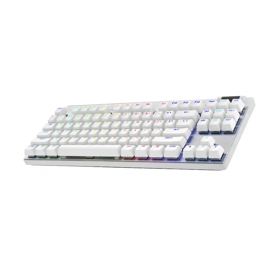 G PRO X TKL LIGHTSPEED Gaming Keyboard-WHITE-US-2.4GHZ/BT-TACTILE 920-012143