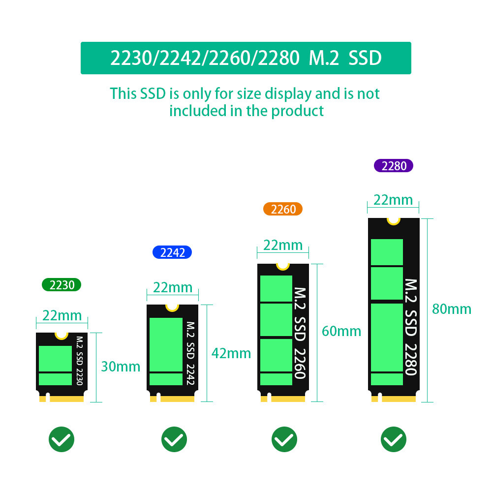 2 in 1 Combo M.2(NGFF) NVME PCI-E SSD to U.2 SFF-8639 ＆M.2( NGFF) SATA SSD