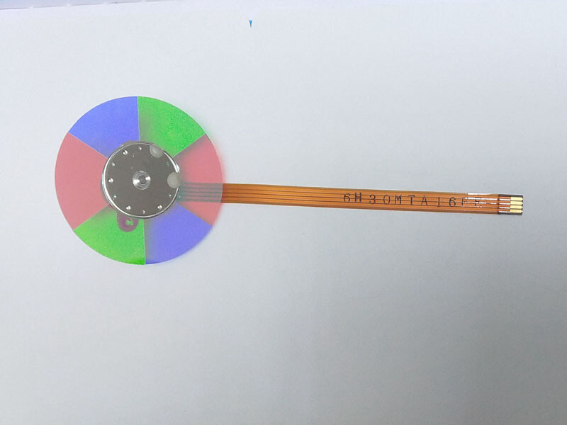 for Mitsubishi HC1500/HC3000/HC4000 projector color wheel 6 color symmetrical