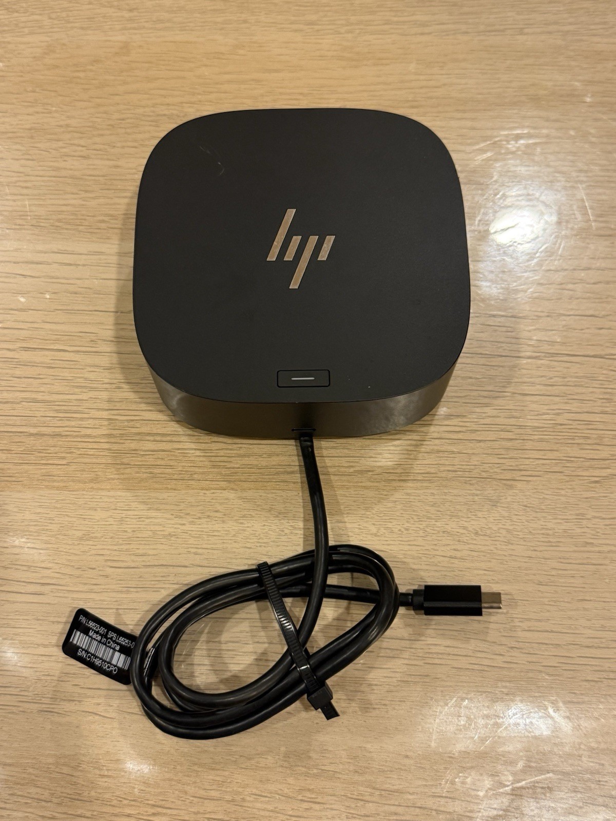 HP G5 USB-C Docking Station – Black (5TW10UT#ABA)