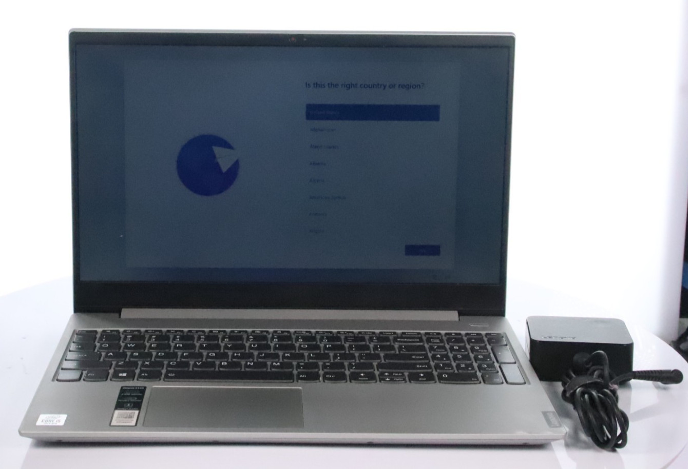 Lenovo Ideapad S340-15IIL Intel Core i5-1035G1 8GB RAM 256GB SSD W11P w/ AC Adap