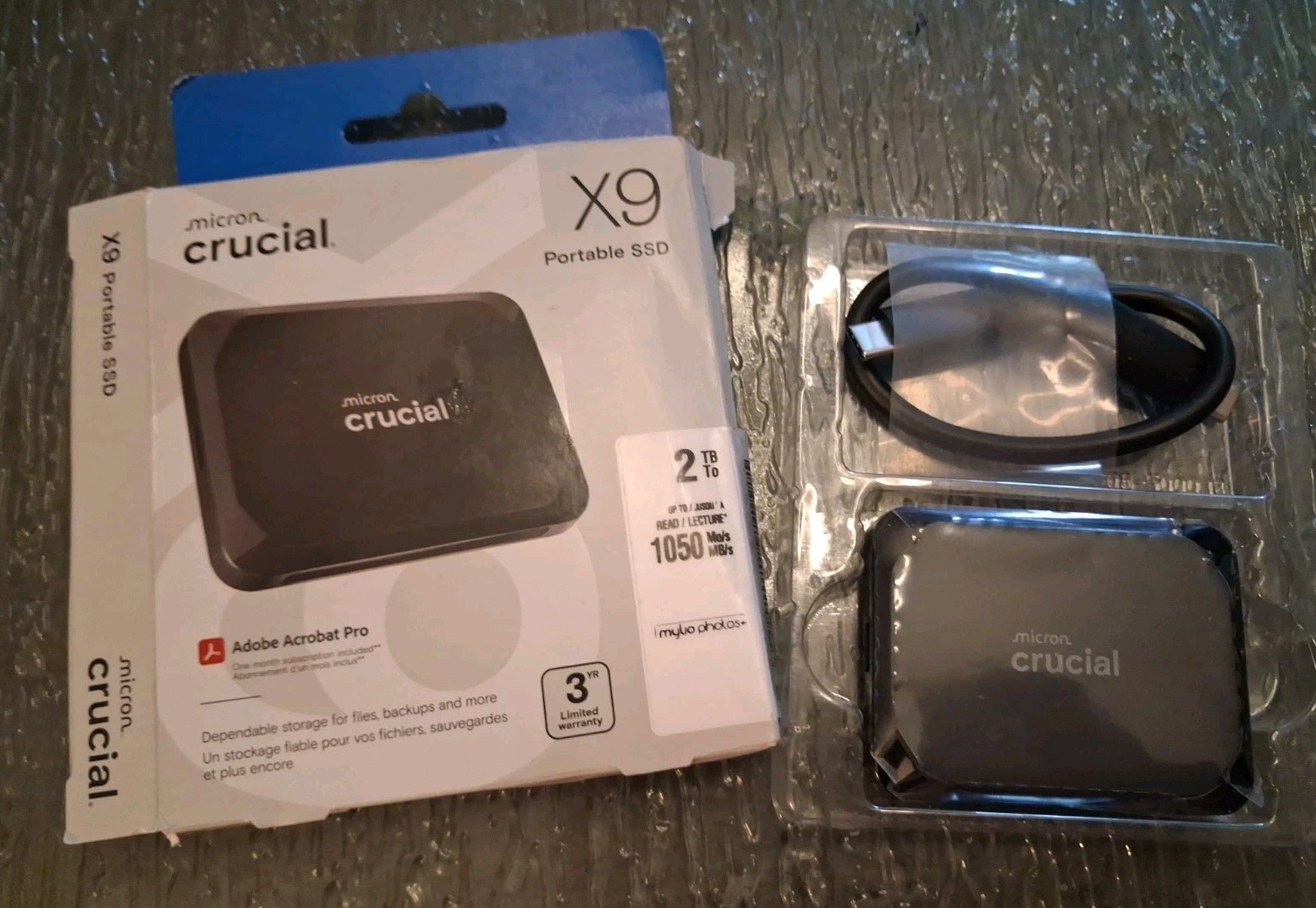 Crucial X9 2TB Portable SSD External Solid State Drive – Black