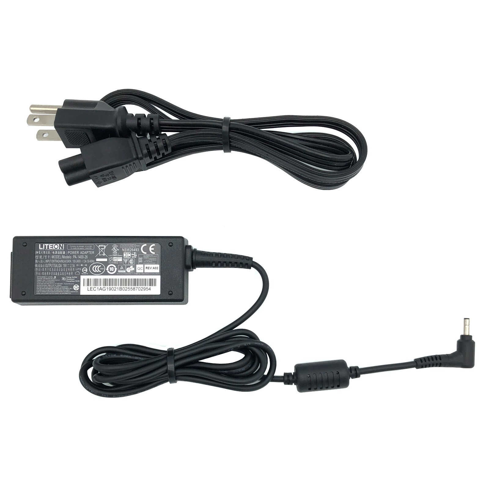 Genuine LiteOn 19V AC Power Adapter Charger for Acer R11 11.6″Convertible 2-in-1