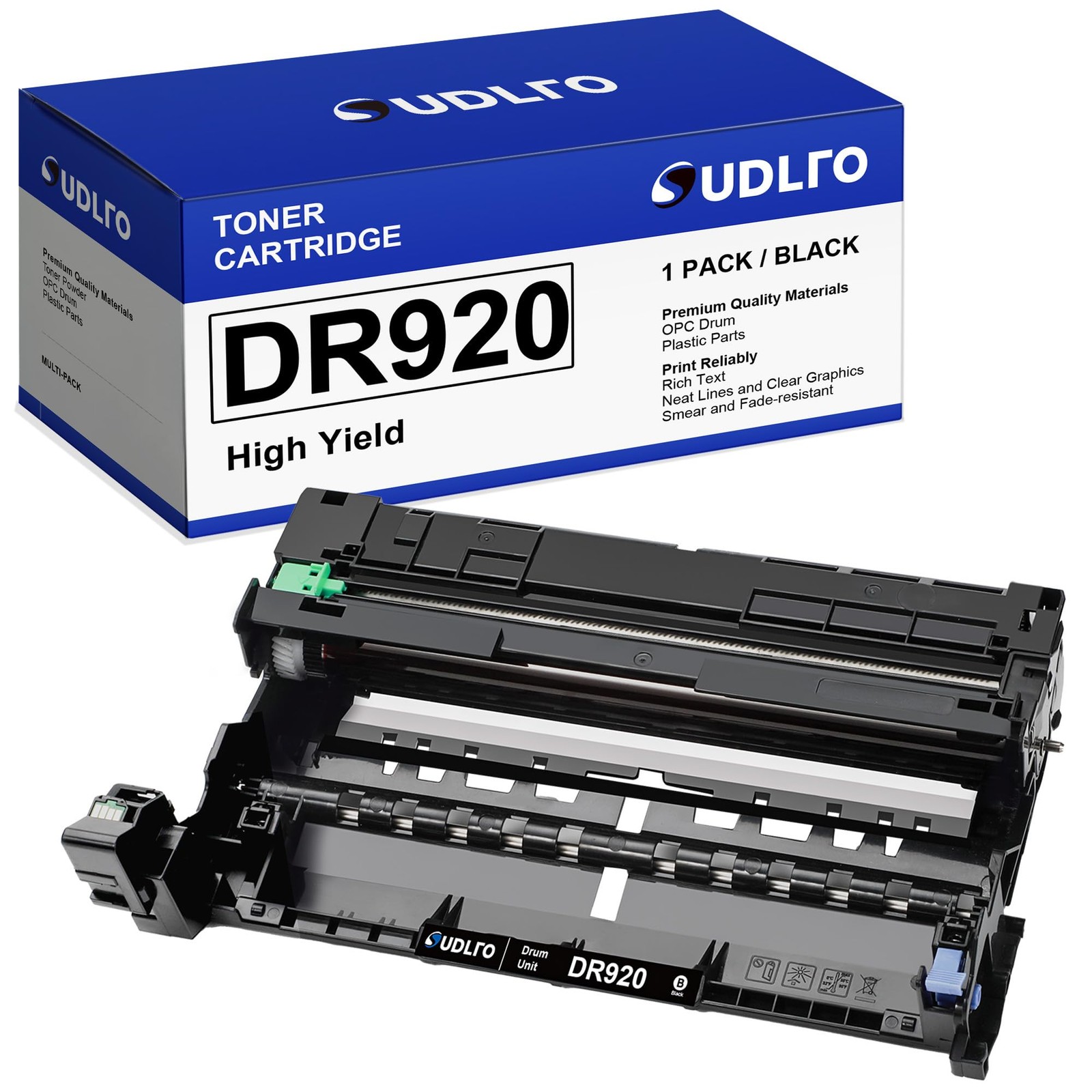 Brother DR920 Drum Unit Black High Yield for HL MFC DCP Printers 45000 Pages