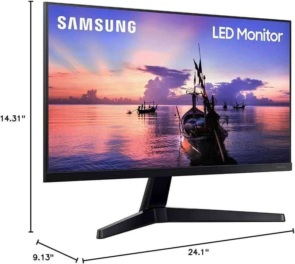 Samsung 27″ T35F Series FHD 1080P Computer Monitor, 75Hz, LF27T350FHNZA