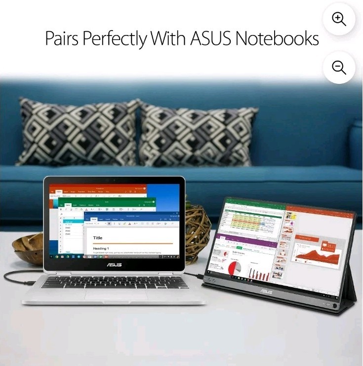 ASUS ZenScreen MB16AC 15.6″ FullHD 1920×1080 USB-C LCD IPS Portable Monitor