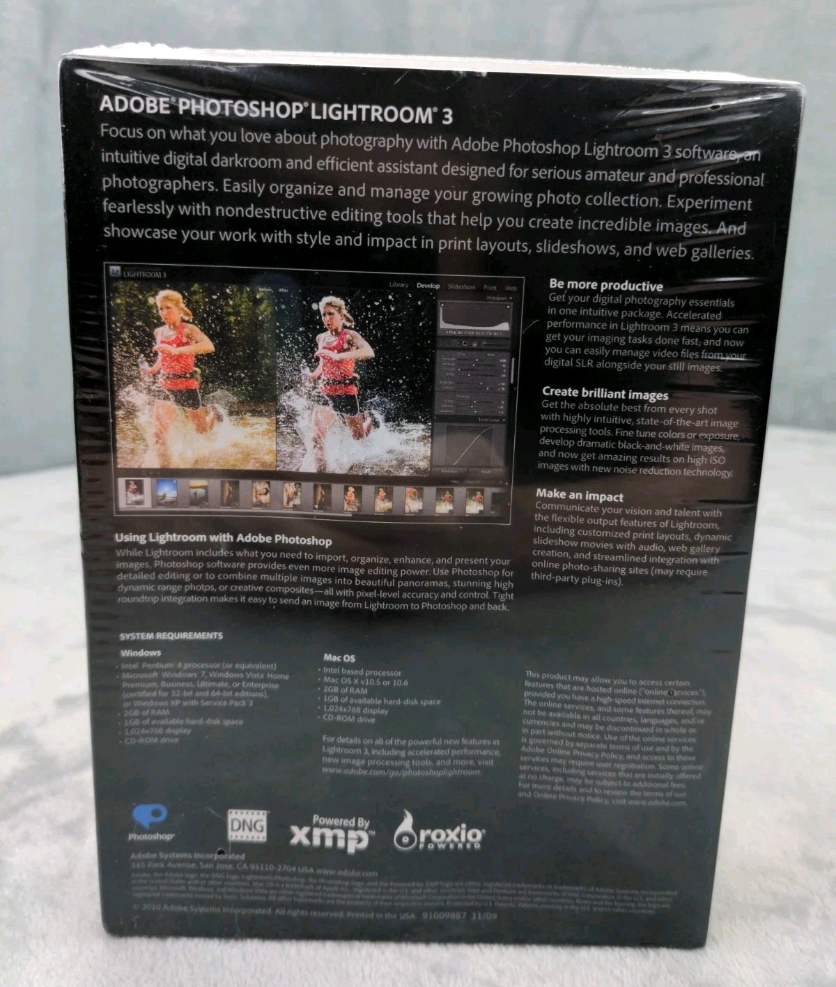 Adobe Photoshop Lightroom 3 Full Retail Version for Windows Mac Brand New Sealed