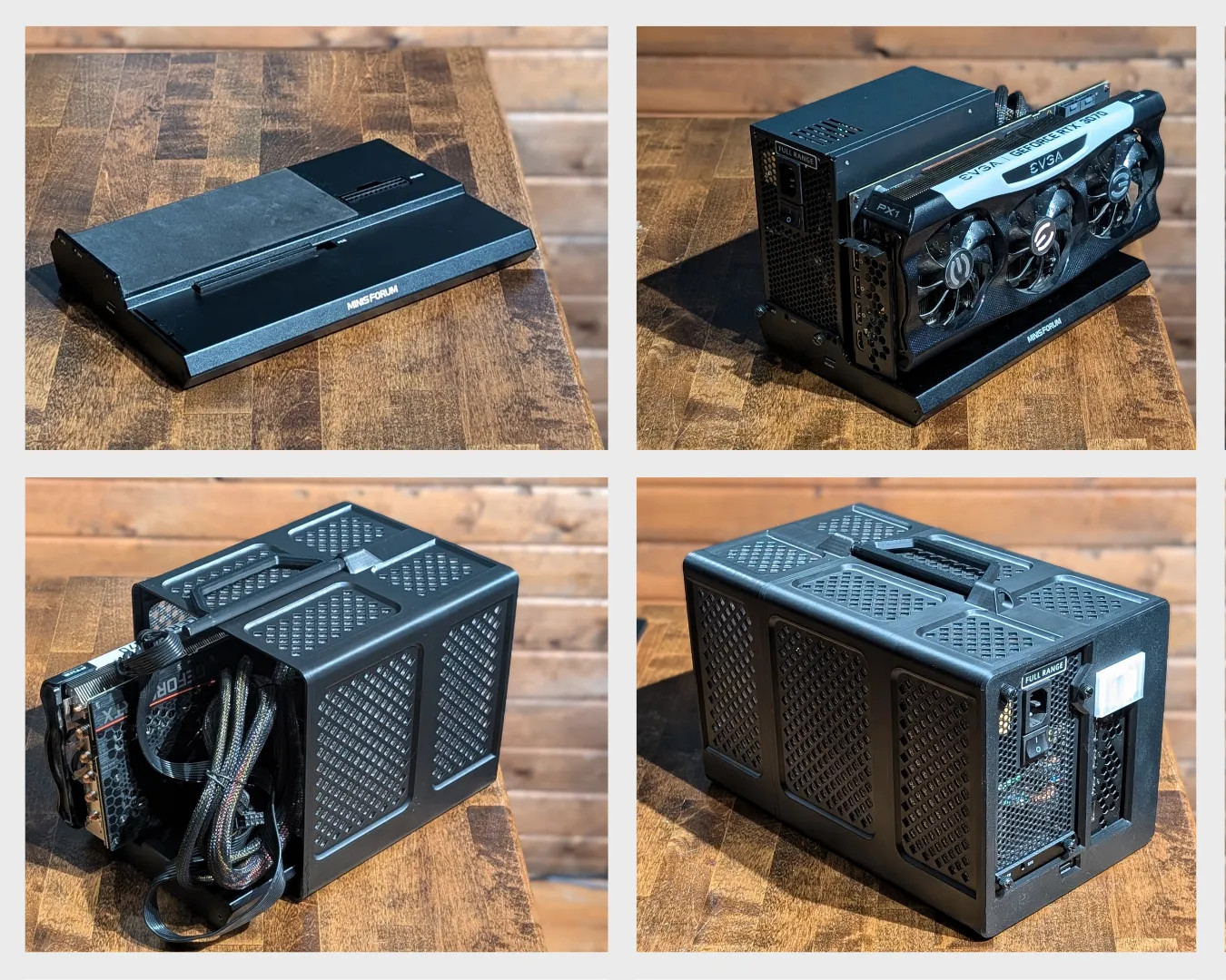 3D Printed Enclosure for Minisforum DEG1 eGPU Dock | Custom Case/Shell