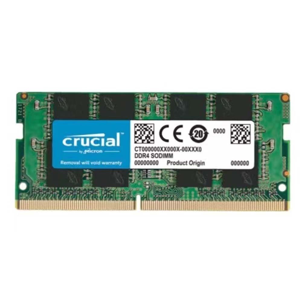 Crucial 32GB 2X 16GB DDR4 3200MHz PC4-25600 Laptop SODIMM Memory CT16G4SFS832A
