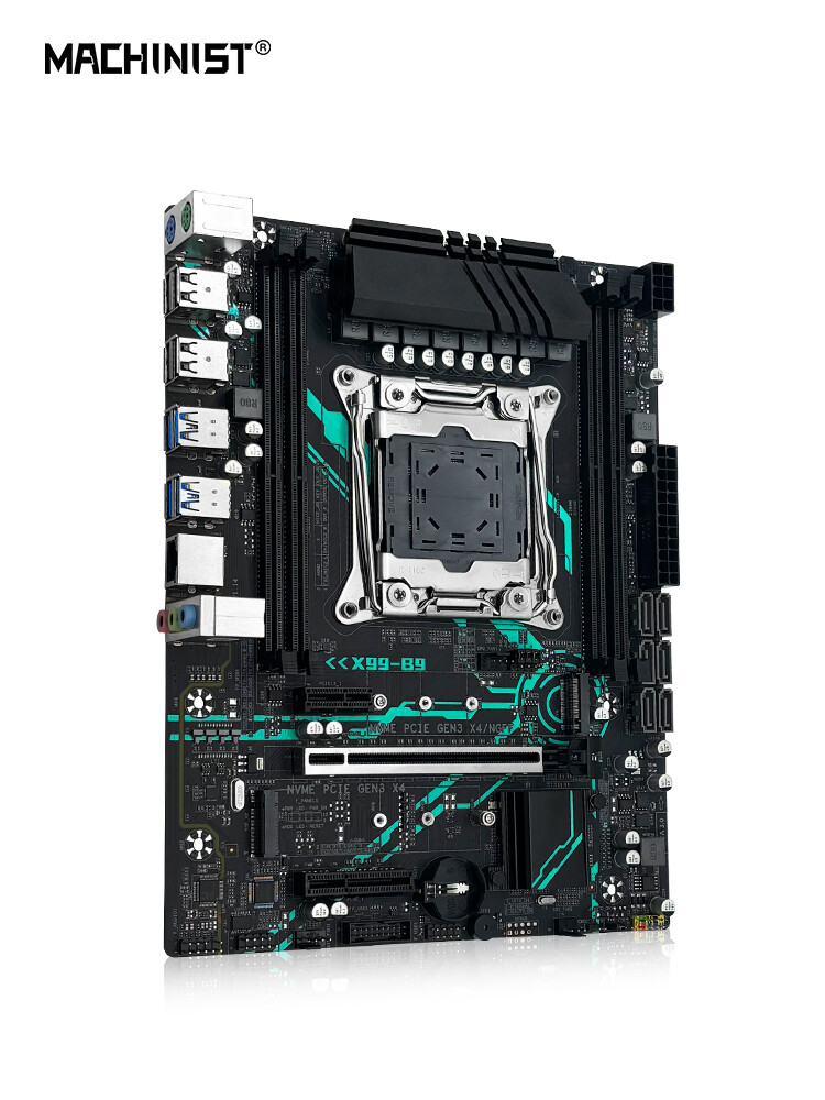 LGA 2011-3 Motherboard DDR4 with M.2 Slot USB 3.0SATA 3.0 PS/2, M-ATX Mainboard