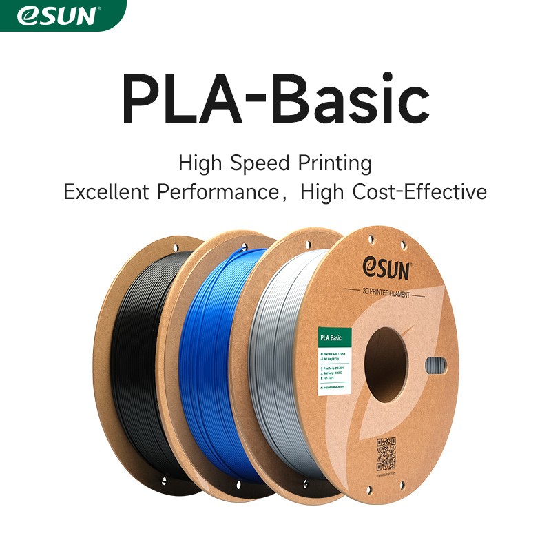 eSUN PLA Basic 3D Printer Filament 1.75mm 1KG Spool High Speed PLA Basic FIlamen