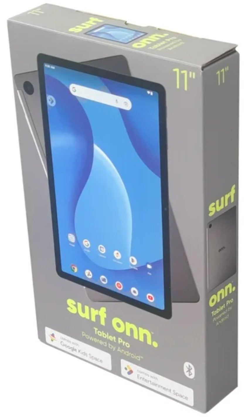 New Onn. Tablet Pro [2023] 11″ (2000 x 1200) 128GB 4GB RAM Octa-Core 8MP Android