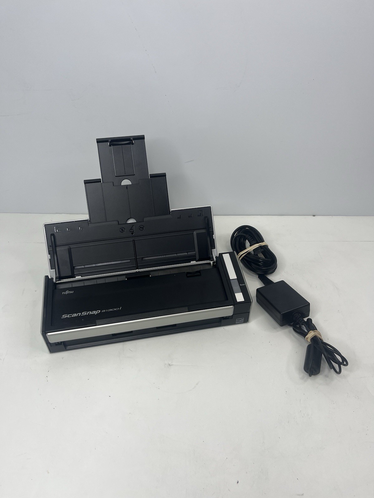 Fujitsu ScanSnap S1300i Pass Through Desktop Scanner – With Power Cord