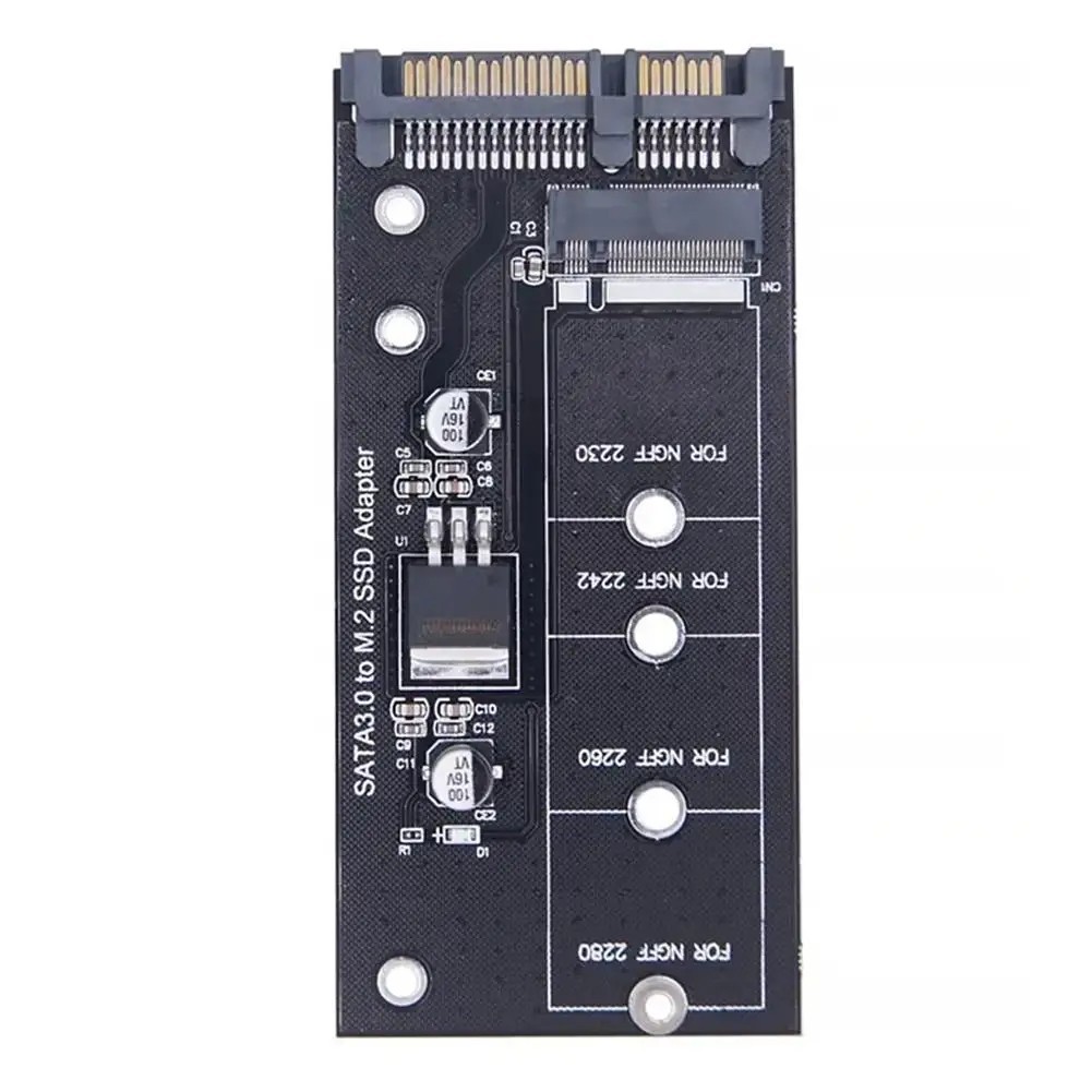 M2 To SATA3 Adapter Card High Efficiency SATA M.2 SSD Convert Adapter Card SSD