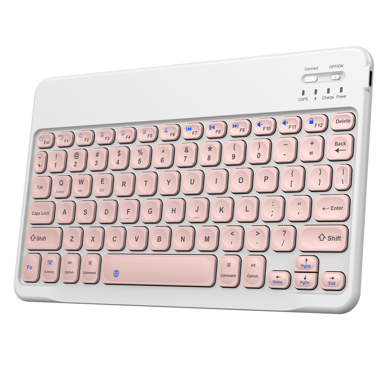 Wireless Bluetooth Keyboard For Windows Android iOS PC Phone Tablet Universal US