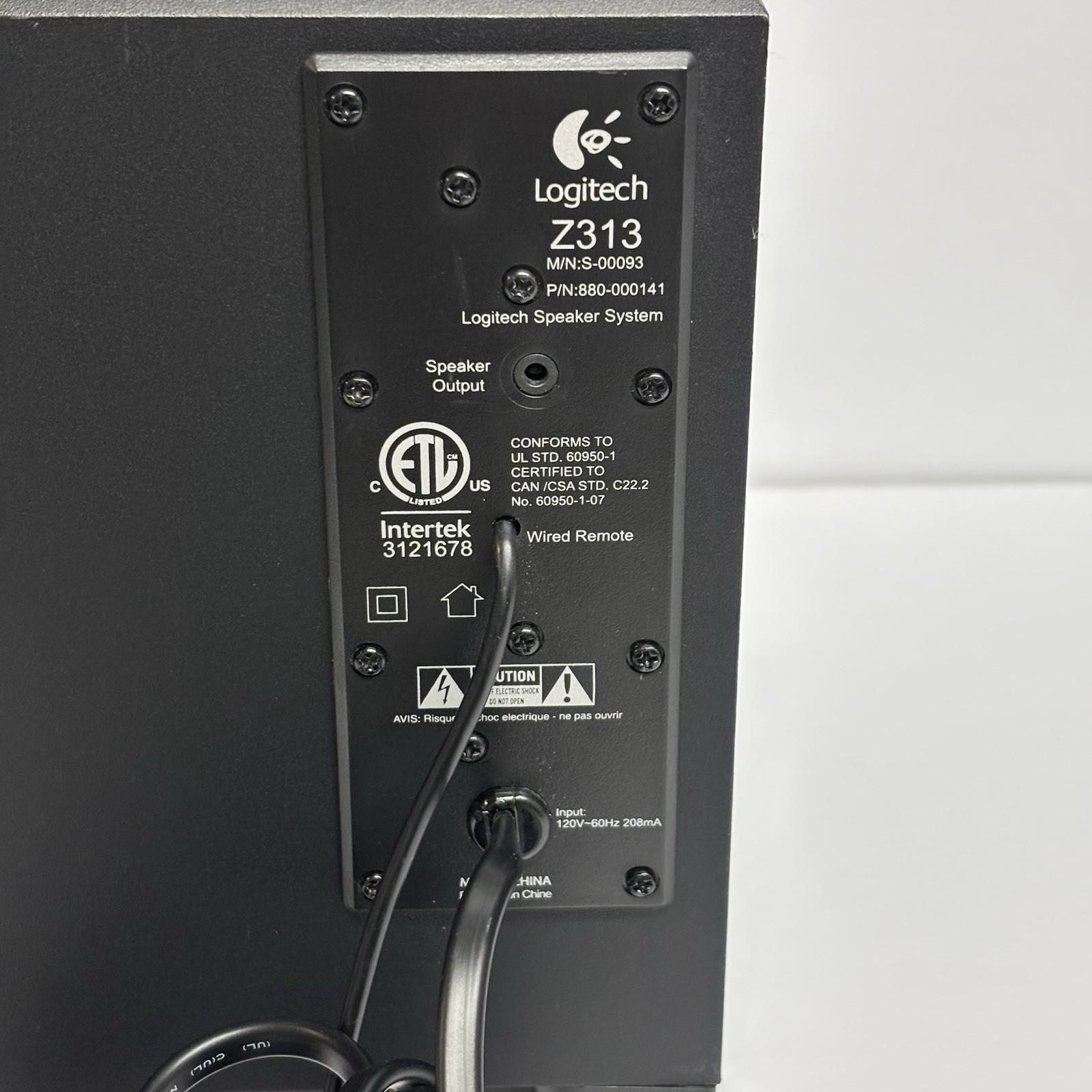 Logitech Z313 2.1 Channel Speaker System Subwoofer Desktop PC Speakers Tested