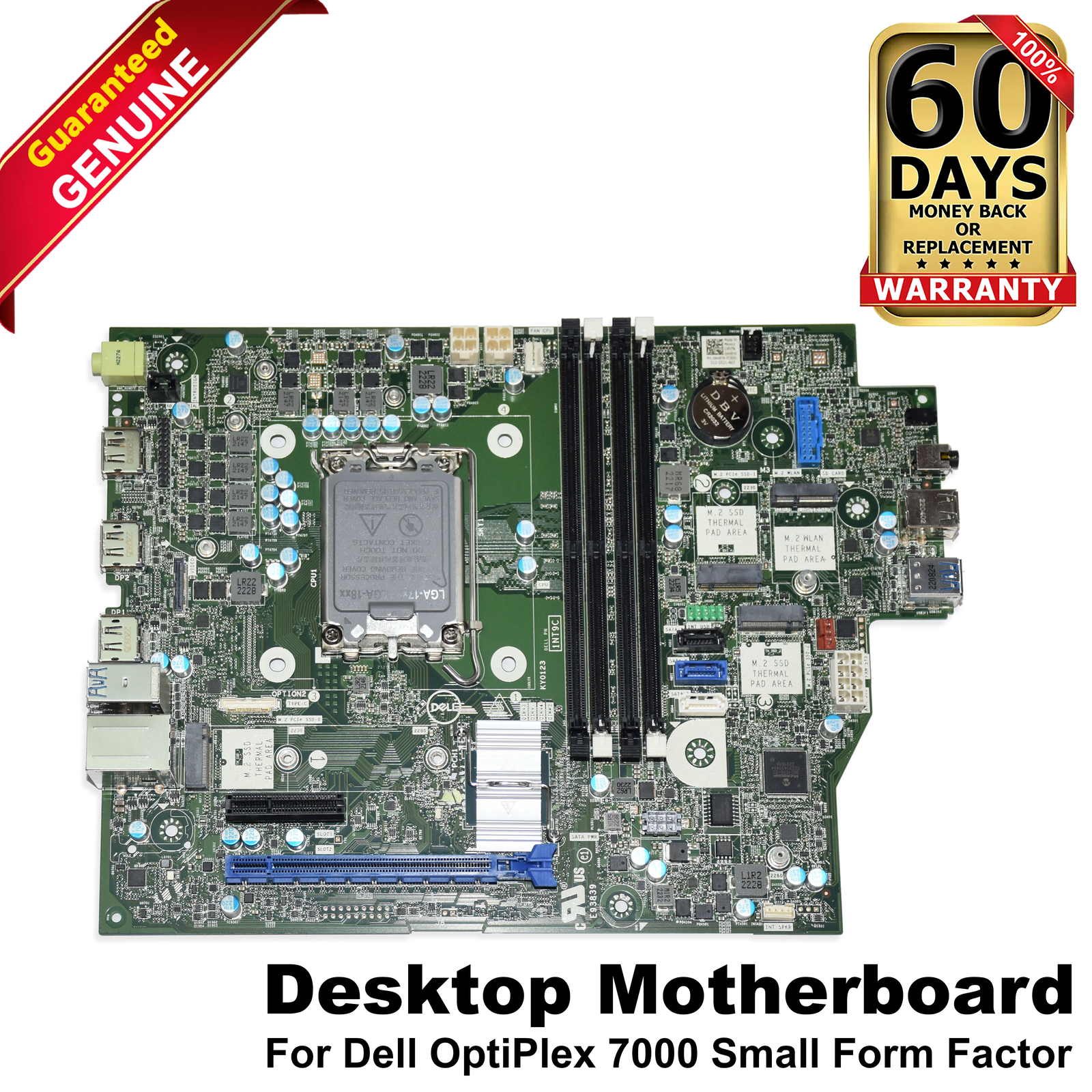 Dell Optiplex 7000 SSF Desktop Motherboard Intel Q670 Socket LGA1700 DDR4 4H8YK
