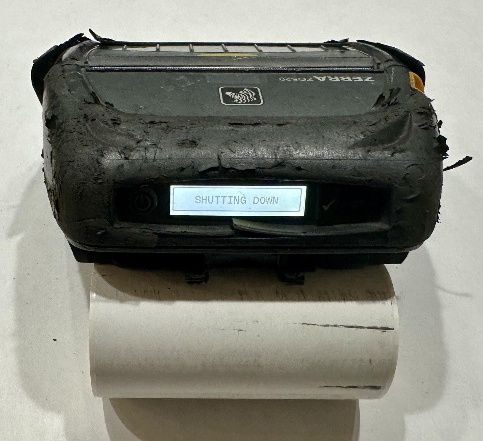 Zebra ZQ520 Mobile Bluetooth Thermal Printer – Works, No Battery Included