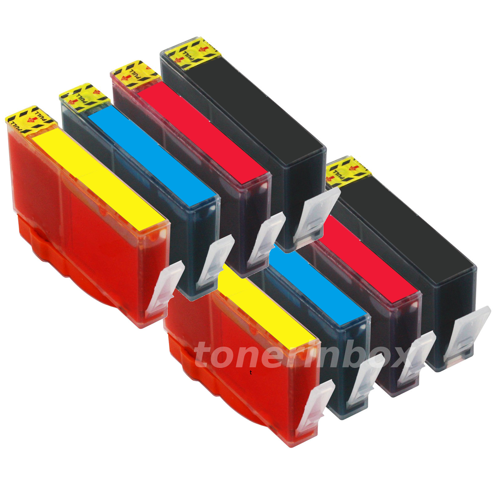 8 Pack Ink Set For HP 564XL Deskjet 3070a 3520 3521 3522 3526 SHOW INK LEVEL
