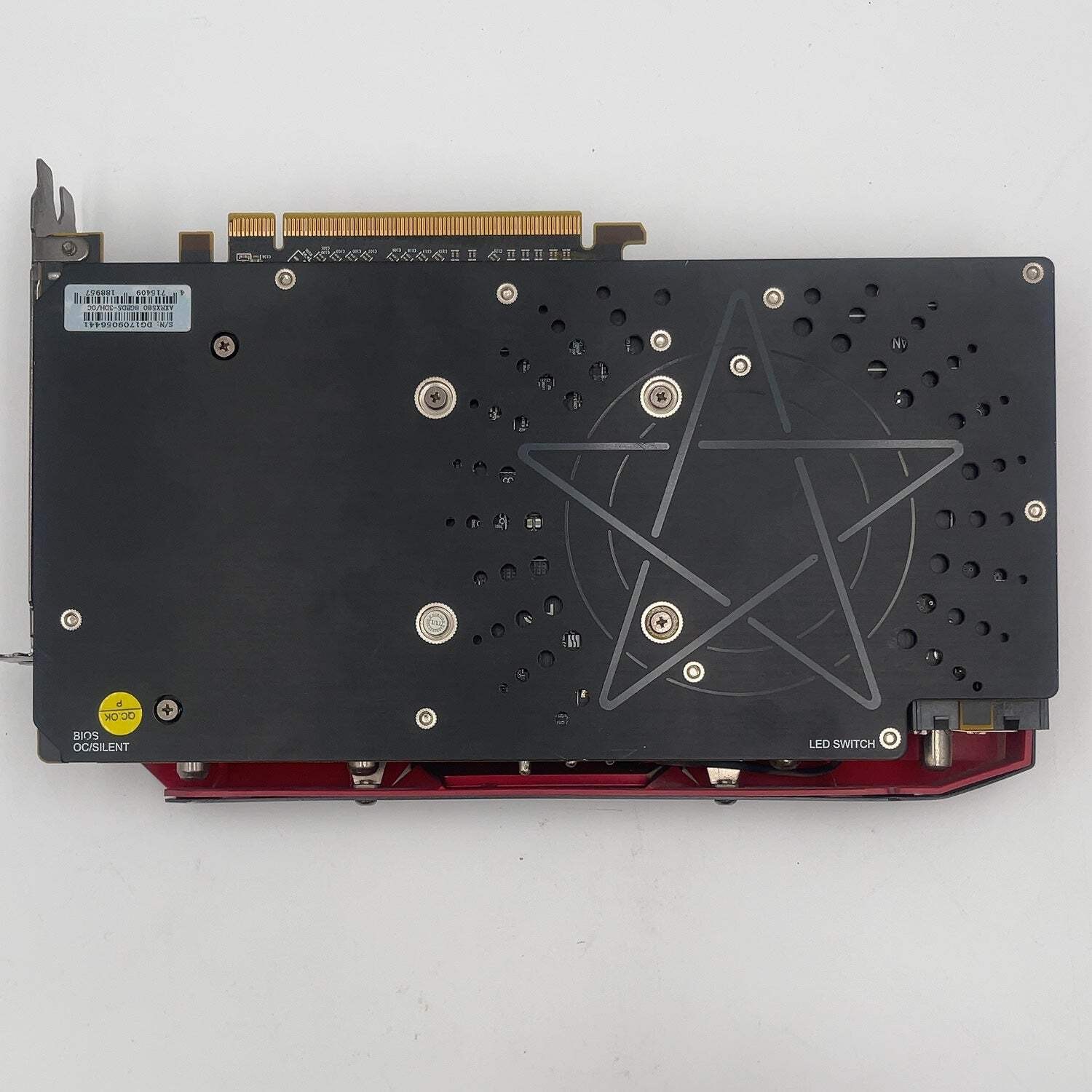 Broken PowerColor Radeon RX 580 8GB GDDR5 Graphics Card AXRX 580