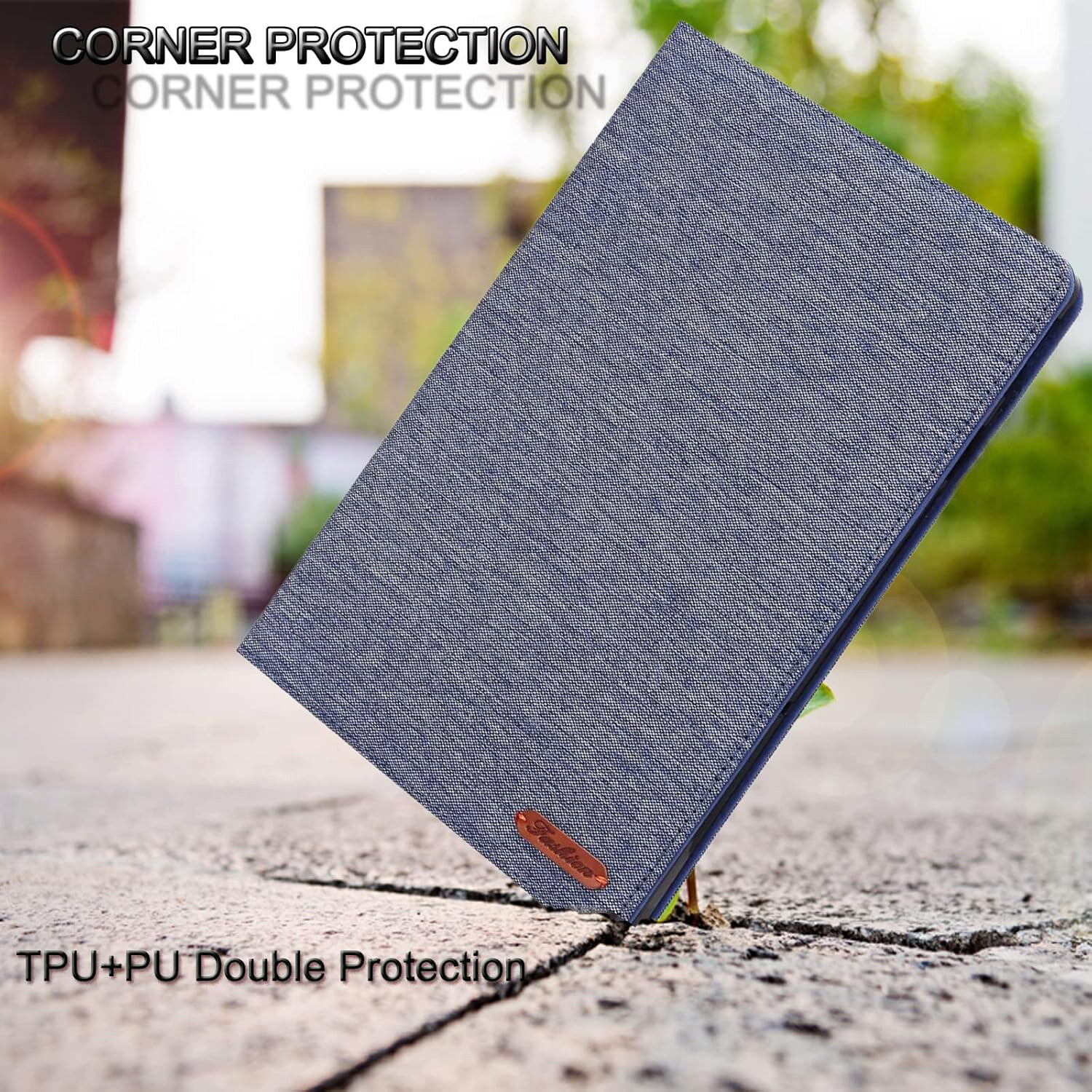 Leather Case Folio Folding TPU Back Cover For iPad 9th Gen 10.2″ Air Pro 9.7″