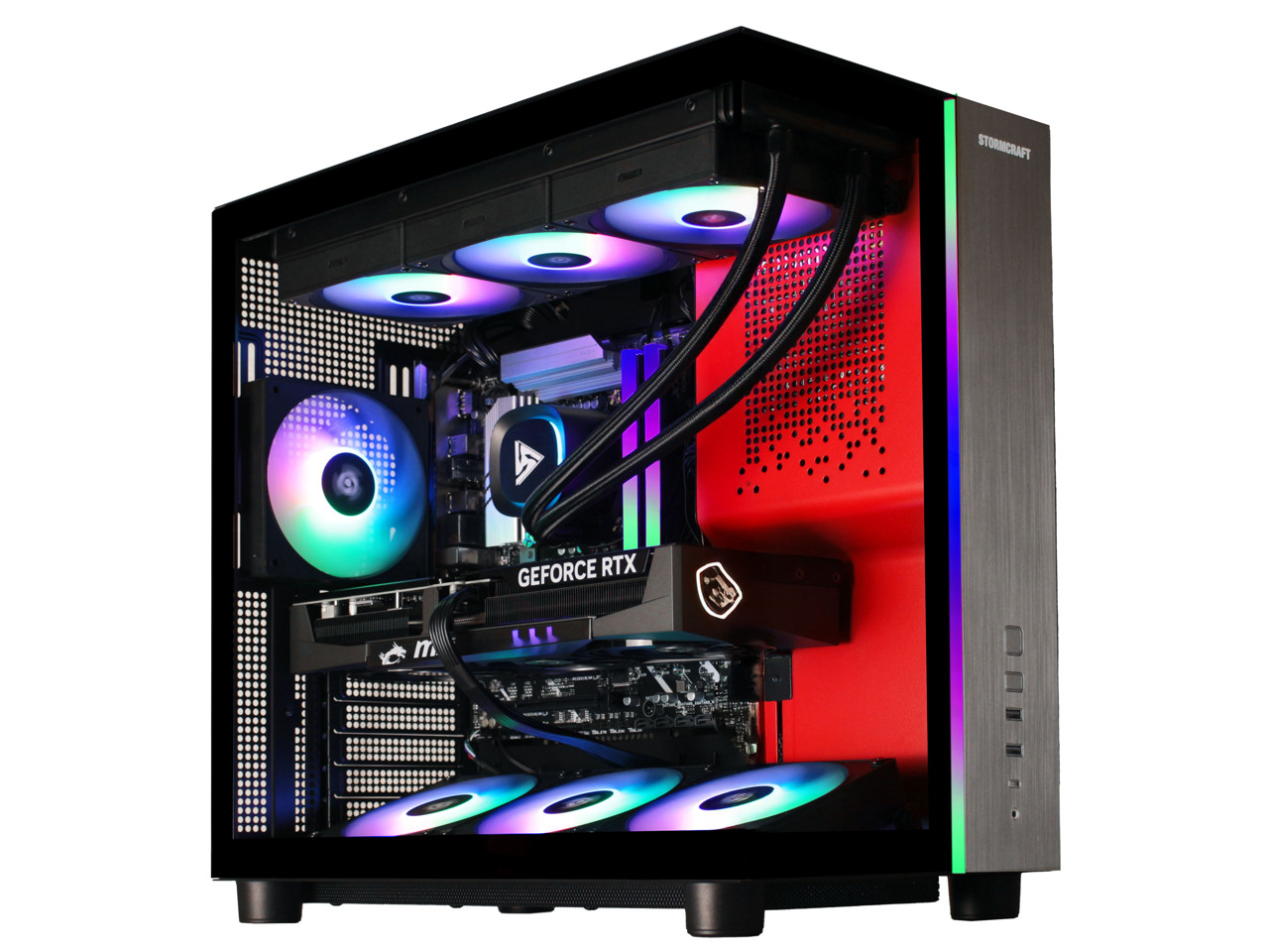 STORMCRAFT Gaming PC PHANTOM INTEL Core Ultra 7 265F NVIDIA RTX 5080 – AI