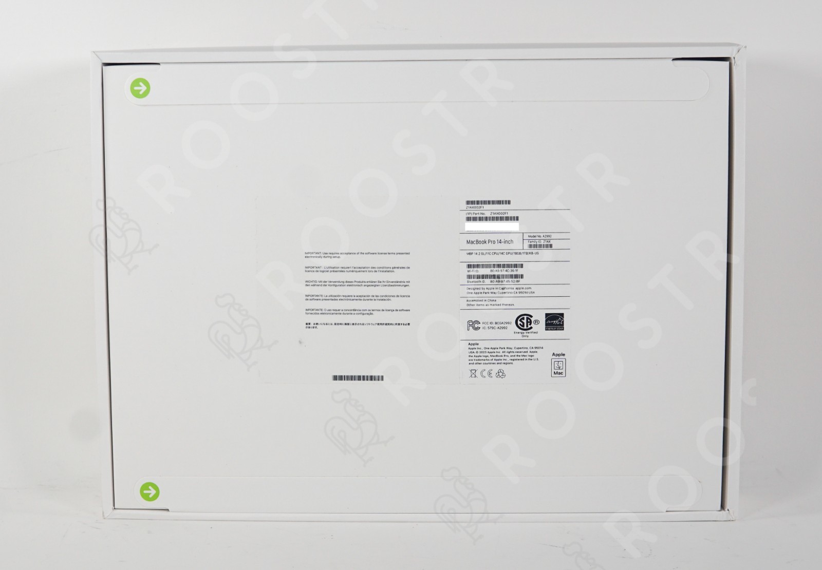 Apple MacBook Pro 14″ M3 Pro 14-Core GPU A2992 18GB RAM 1TB SSD 2023 BRAND NEW