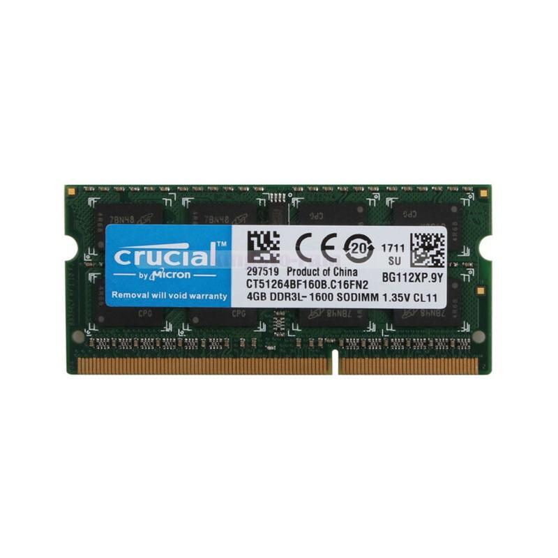 4GB 8GB 16GB 32GB DDR3L 1600MHz PC3L-12800S 204-Pin 1.35V SO-DIMM Laptop Ram Lot