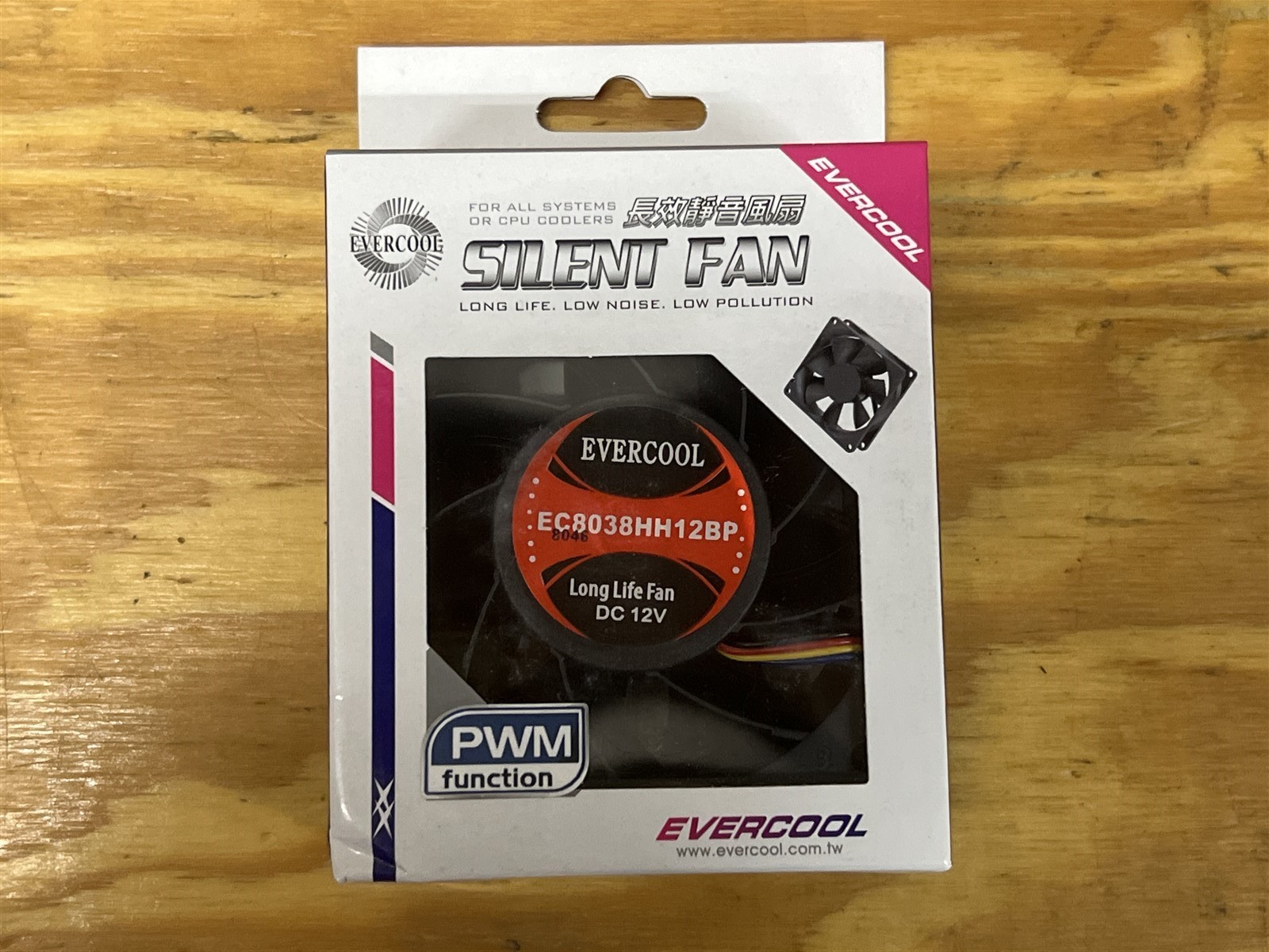 Evercool EC8038HH12BP 80mm x 38mm High Speed Ball Bearing Fan 4Pin PWM LOT OF 18