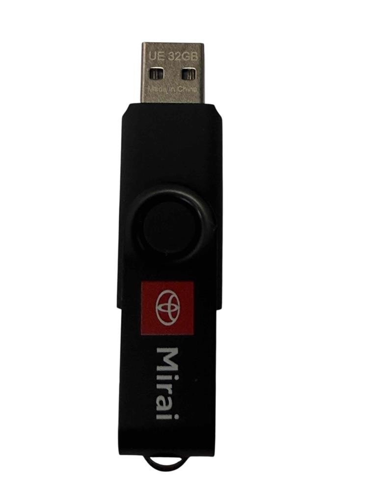 NEW Toyota Mirai iClick USB Flash Thumb Drive 32GB Black