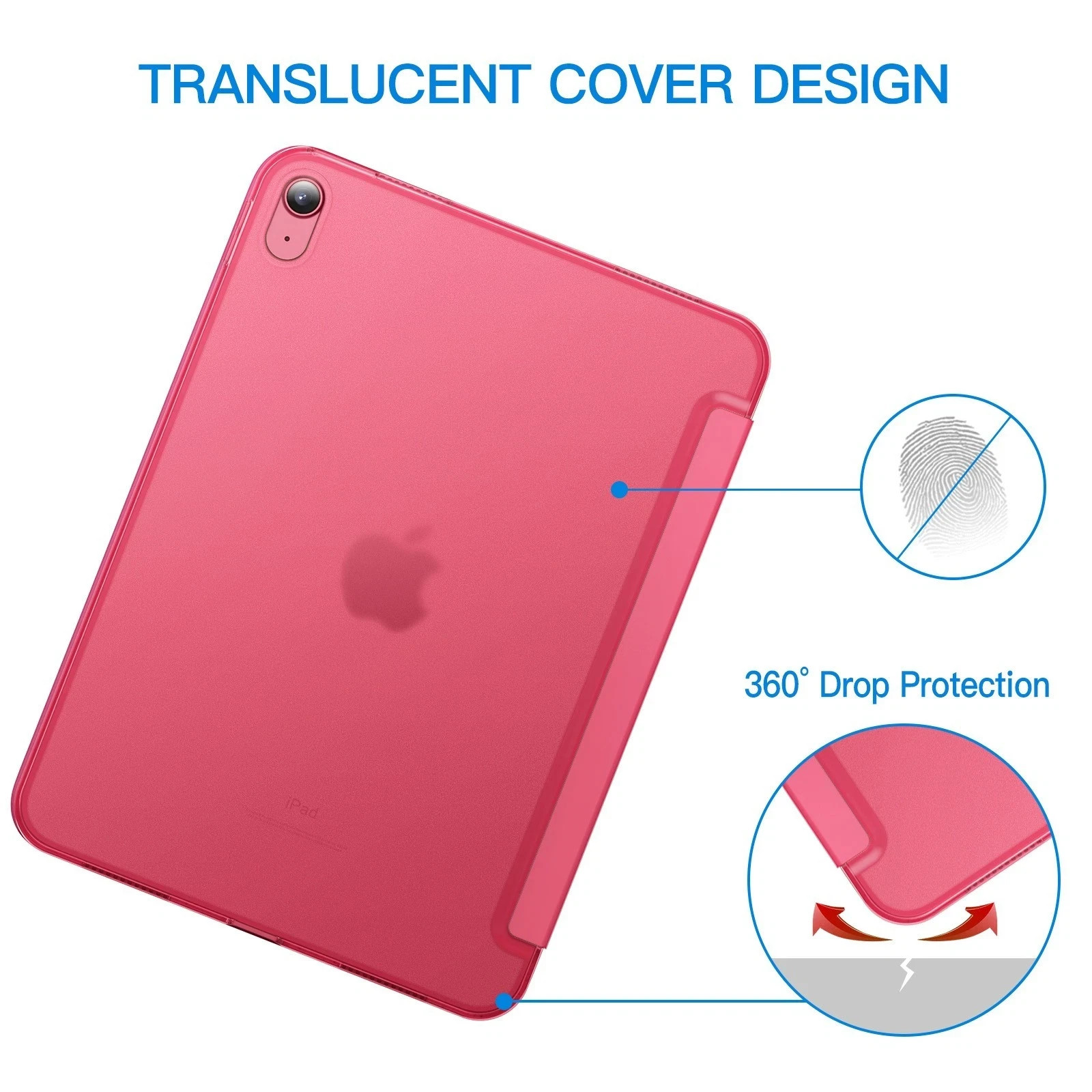 JETech Case for iPad (A16) 11th/10th Generation (2025/2022) with Auto Wake/Sleep