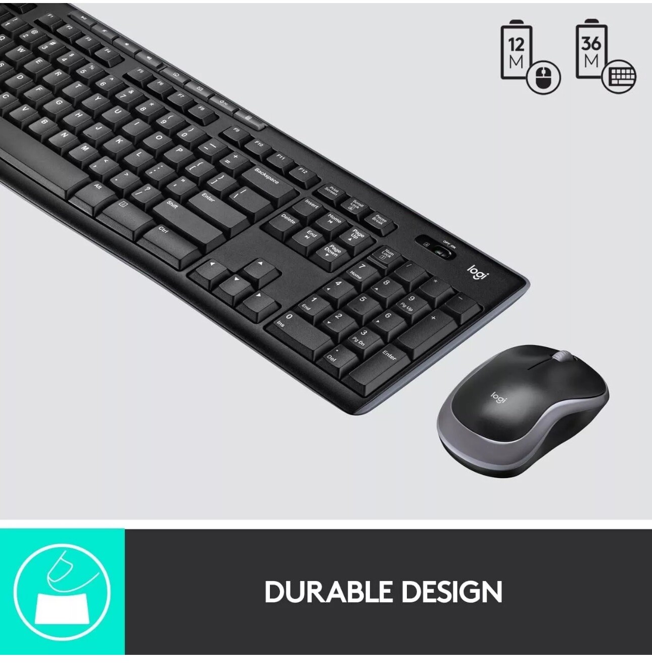 Logitech MK270 Wireless Keyboard and Mouse Combo – 920-008813