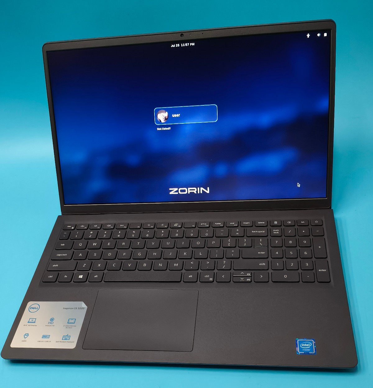 Dell Inspiron 15 3510 15.6″ (Celeron N4020 1.10GHz 8GB/128GB SSD) Zorin OS #15