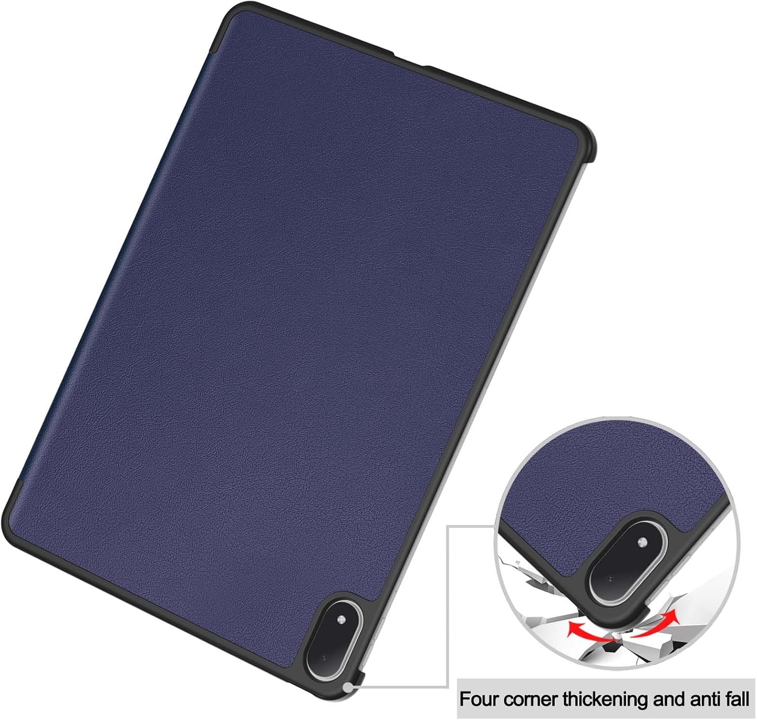 Slim Lightweight Trifold Stand Cover Case for OnePlus Pad 3 Tablet 13.2 inch, Bl