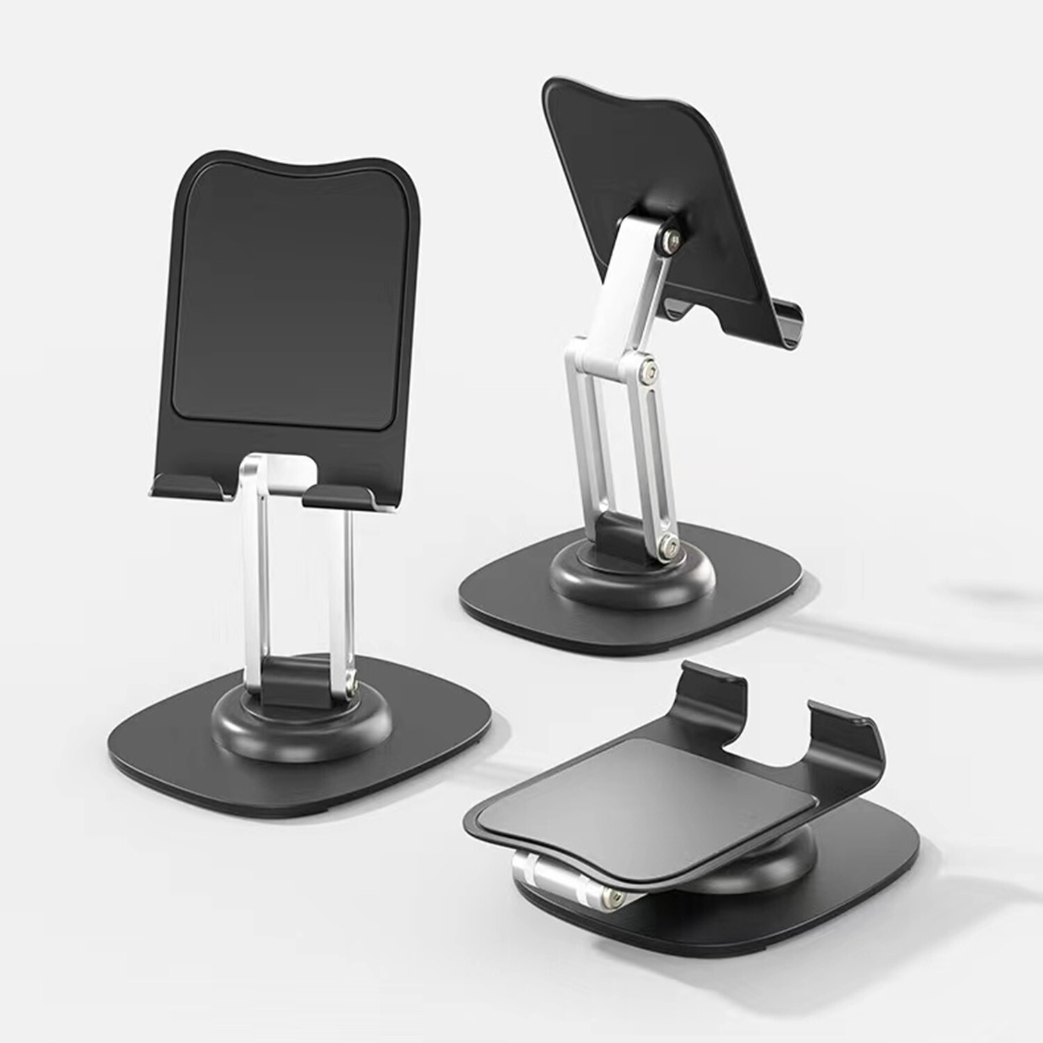 360° Desktop Stand Desk Phone Holder Mount Cradle For Mobile Tablet iPad iPhone
