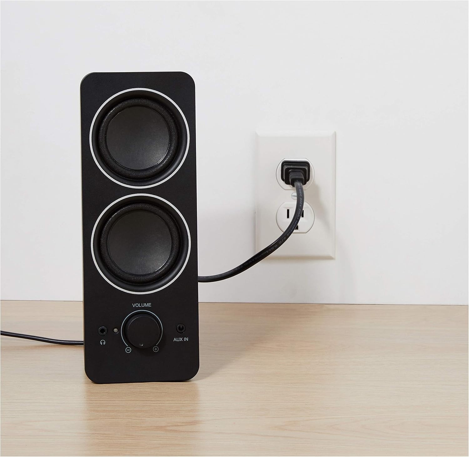 Amazon Basics Computer Speakers for PC or Laptop – Black
