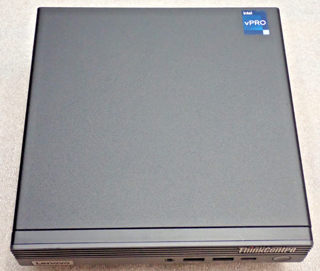 Lenovo ThinkCentre M80q Gen 4 Intel i5-13500T 16GB DDR5 512GB NVMe Power Adapter